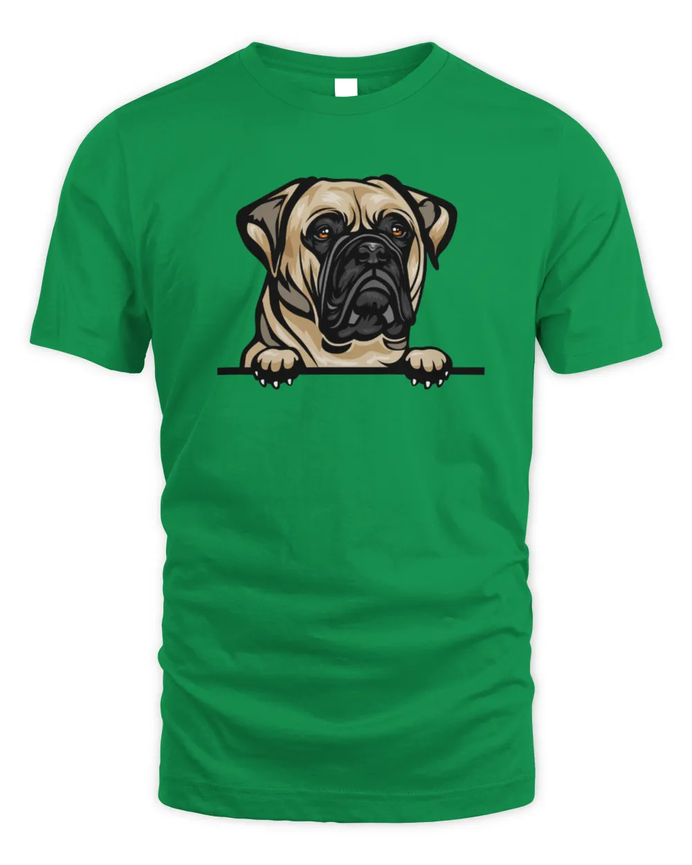 Animal Dog Bull Mastiff Shirt Unisex Standard T-Shirt irish-green s