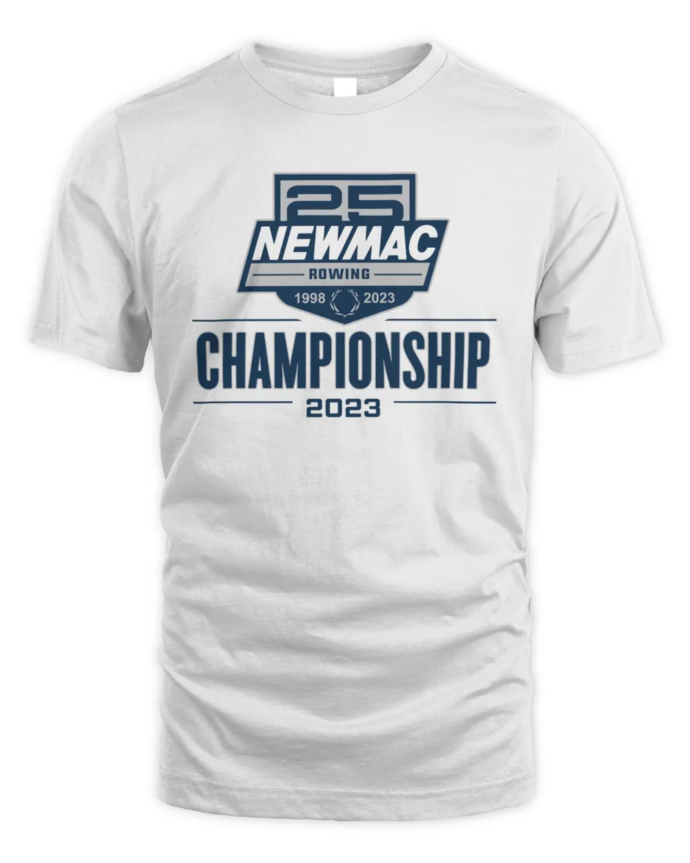 Official Rowing 25 Newmac 2023 Championship T Shirt Unisex Standard T-Shirt white s