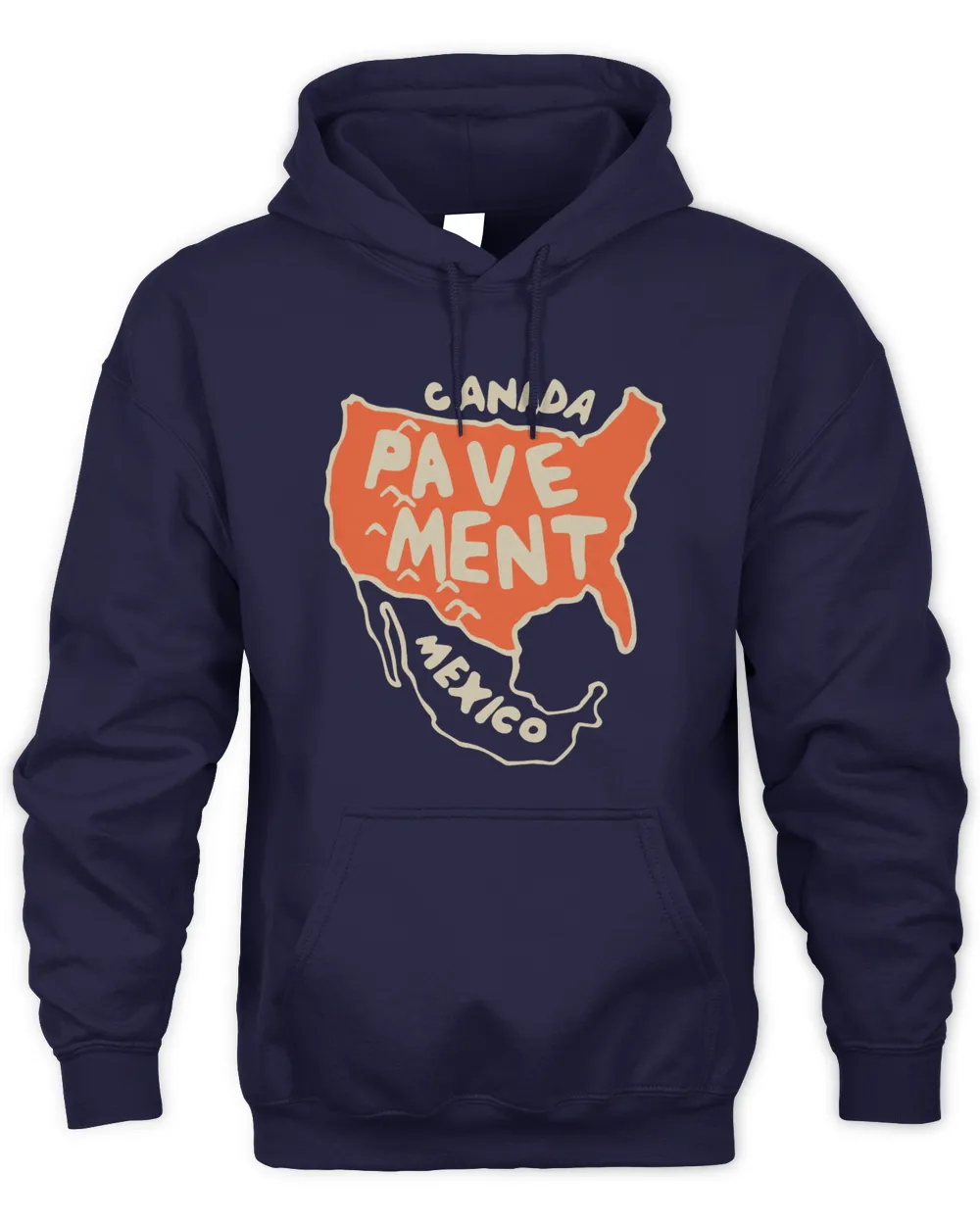 Pavement Merch North America Navy T Shirt Unisex Hoodie navy s