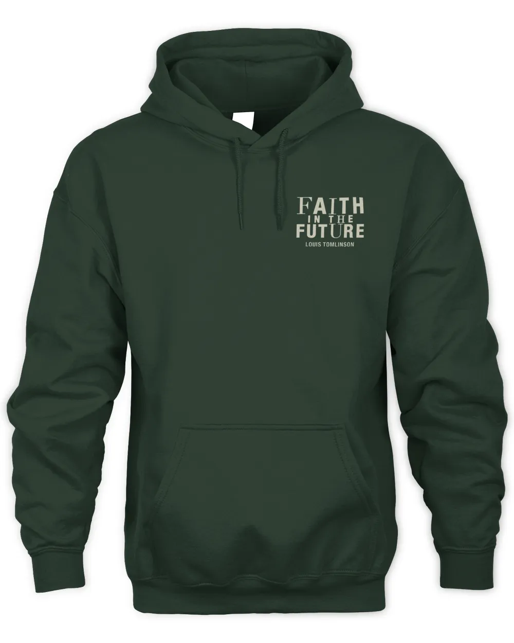 Louis Tomlinson Merch Faith In The Future World Tour Green Hoodie