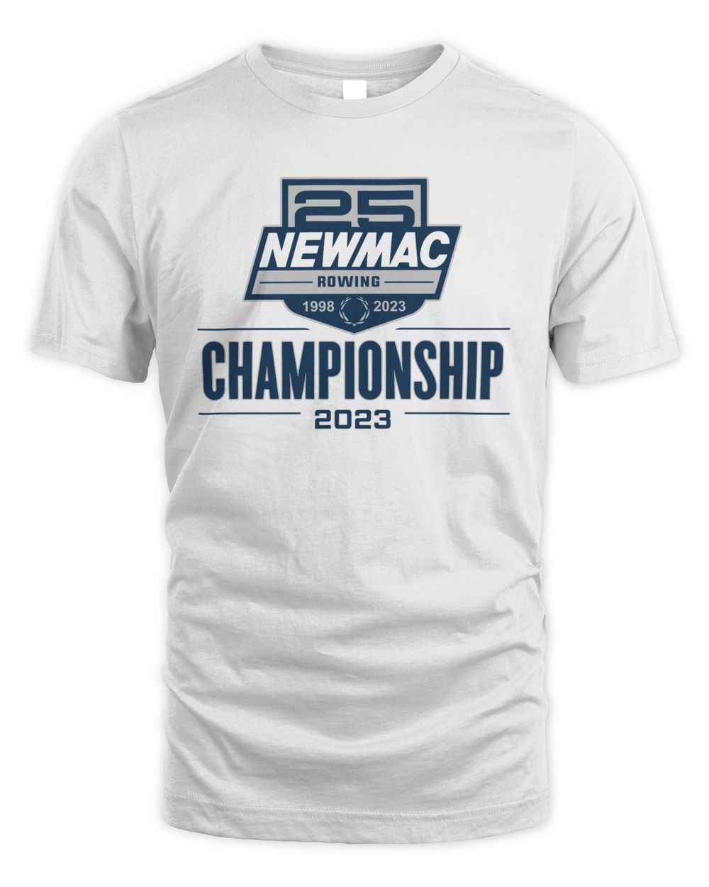 Official Rowing 25 Newmac 2023 Championship T Shirt Unisex Standard T-Shirt white s