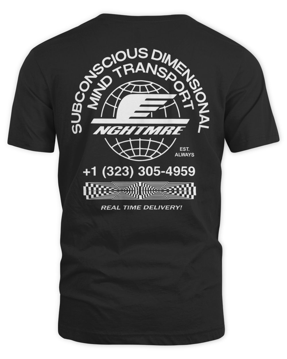 Nghtmre Official Clothing Mind Transport Hoodie Sweatshirt Unisex Standard T-Shirt black s