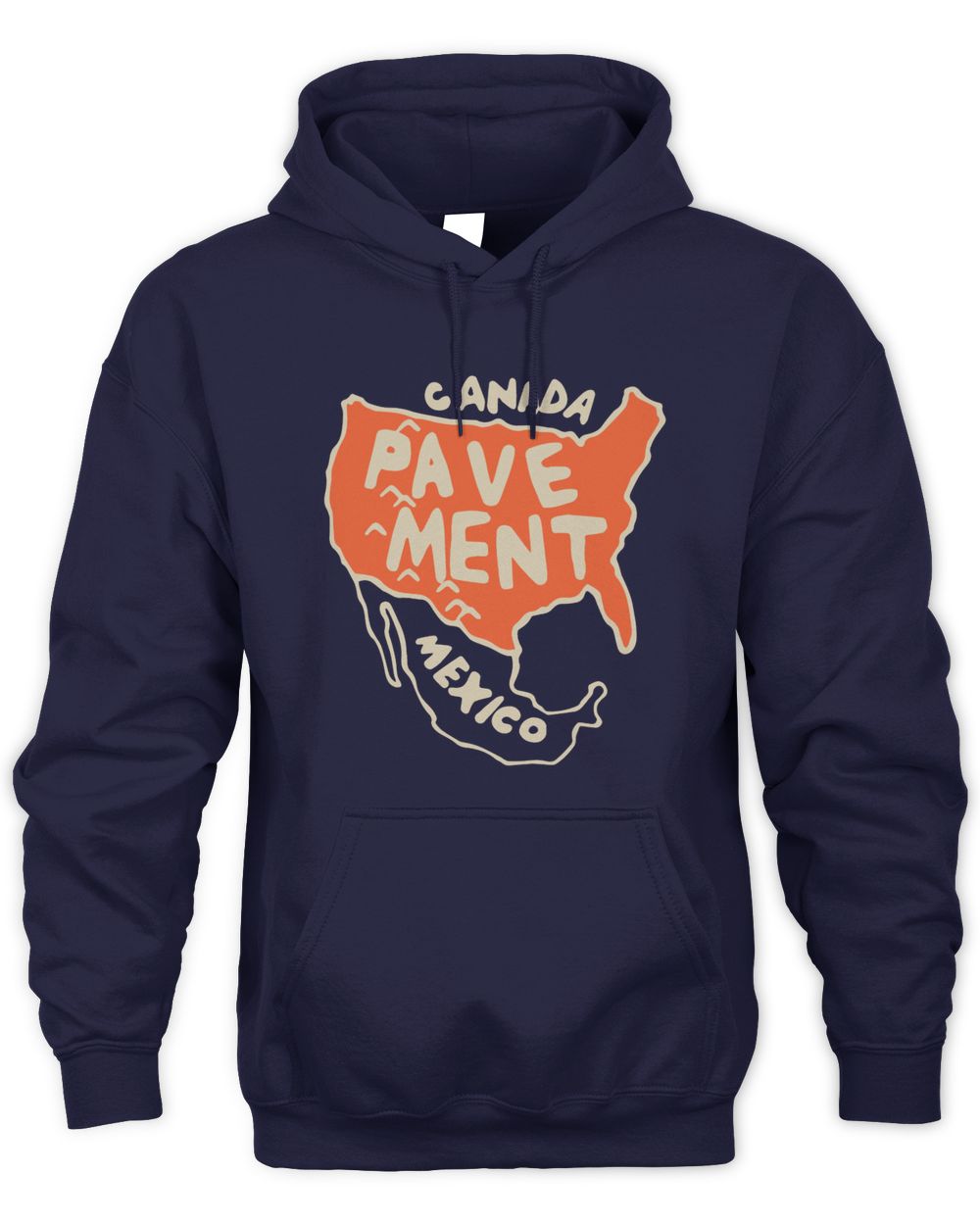 Pavement Merch North America Navy T Shirt Unisex Hoodie navy s