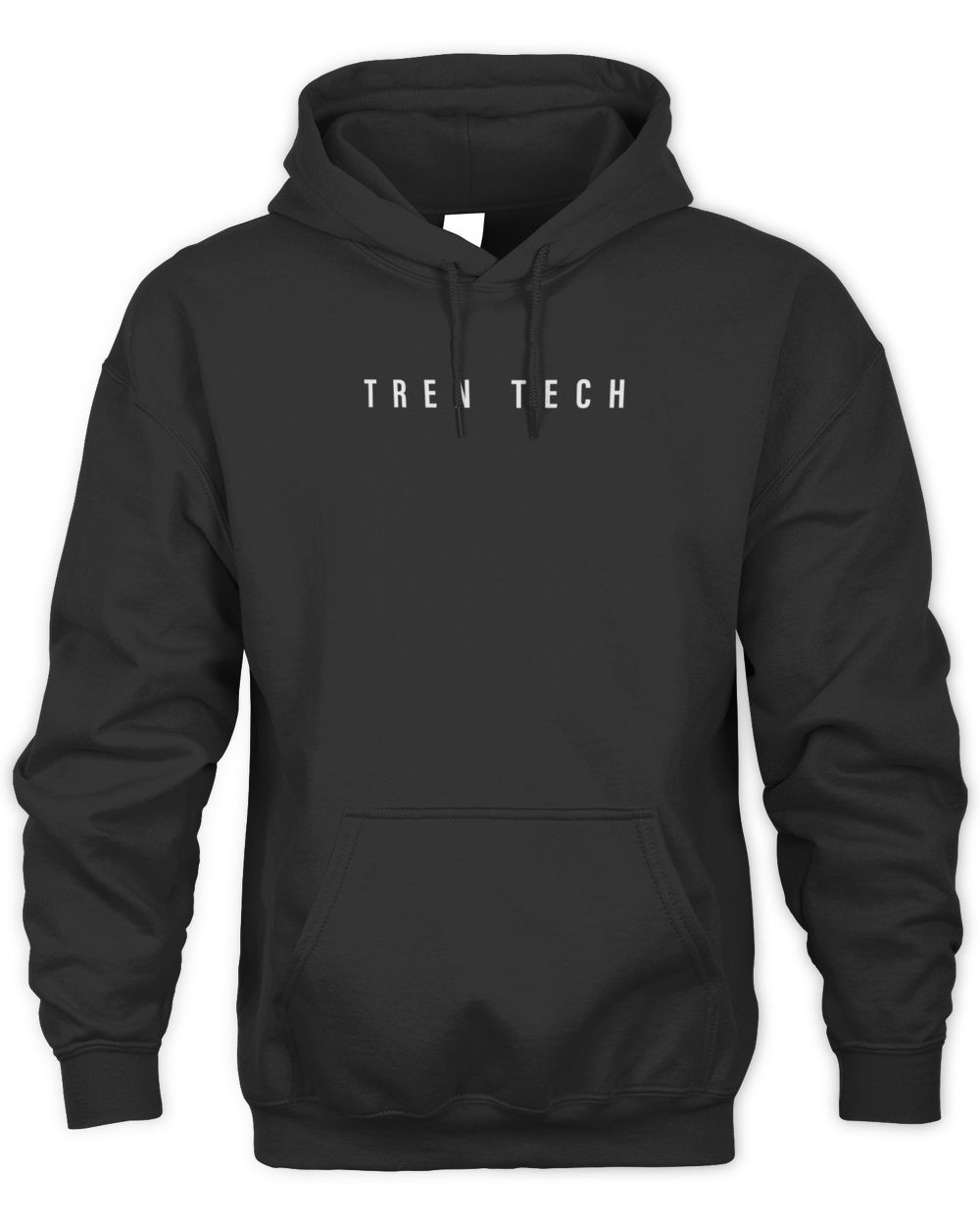 Trentech Merch Tren Tech Logo Tee Black Unisex Hoodie black s