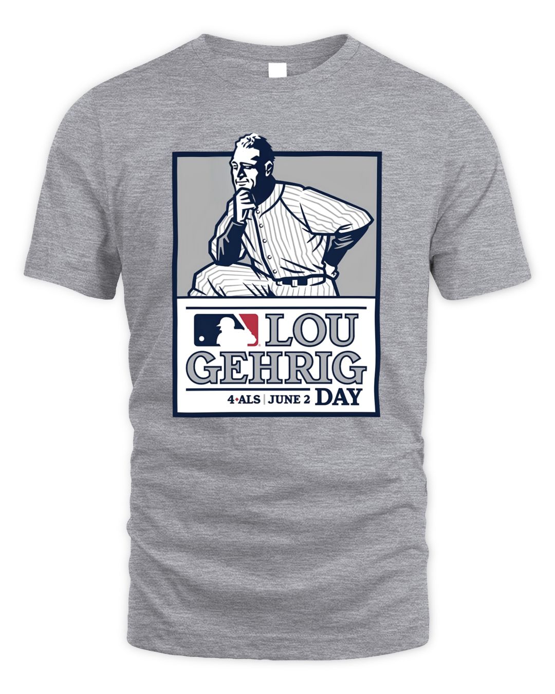 Official Mlb Baseball Lou Gehrig Day 2023 Shirt Hestme