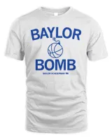 Baylor Scheinerman #55 Baylor Bomb Shirt Gray Unisex Standard T-Shirt white s