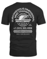 Nghtmre Official Clothing Mind Transport Hoodie Sweatshirt Unisex Standard T-Shirt black s