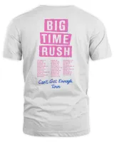 Big Time Rush Merch Can't Get Enough  Tour 2023 Blue Suit Photo Tee Unisex Standard T-Shirt white s
