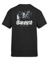 Sunami Merch Real Bay Shit Live Black Shirt Kids Standard T-Shirt black xs