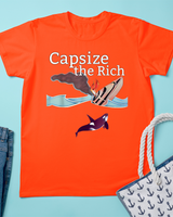 Capsize The Rich Shirt Unisex Standard T-Shirt orange s