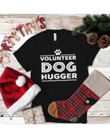 Animal Shelter Volunteer Shirt Dog Rescue T-shirt Unisex Standard T-Shirt black s