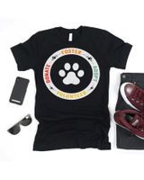 Foster Adopt Volunteer Donate Animal Rescue Shelter T Shirt Unisex Standard T-Shirt black s
