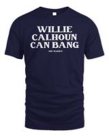 New York Yankees #24 Willie Calhoun Can Bang Tee Navy Unisex Standard T-Shirt navy s