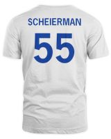 Baylor Scheinerman #55 Baylor Bomb Shirt Gray Unisex Standard T-Shirt white s