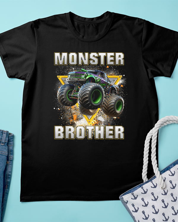 Monster Truck Brother Monster Truck Are My Jam Truck Lovers T-Shirt